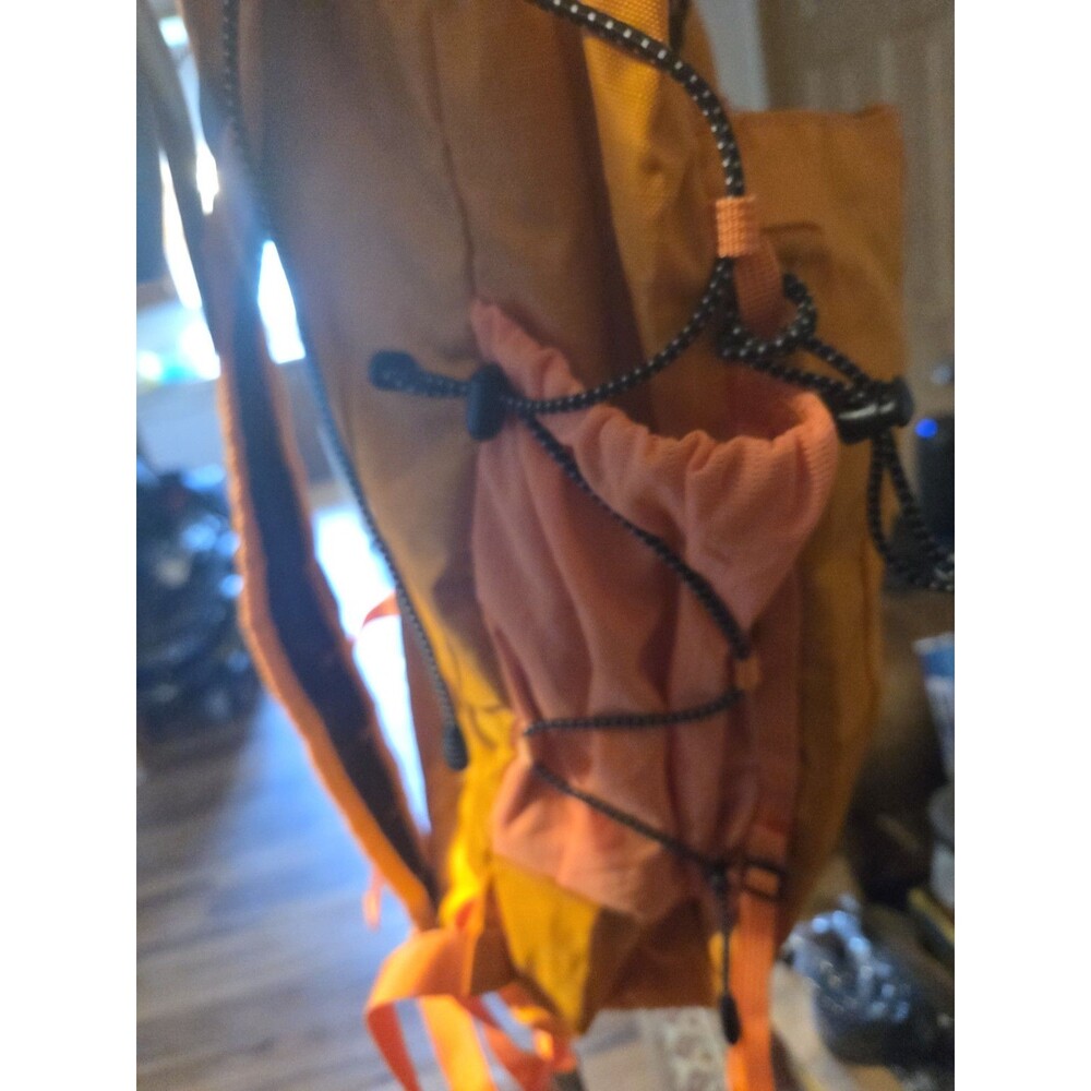 Hiking Backpack 30L Lightweight Packable Orange Blue Quartz +Travel NWT